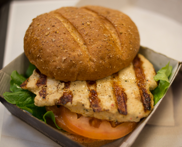 CFA - chargrilled chicken sandwich
