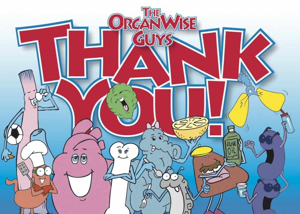 OrganWise Guys Thank You