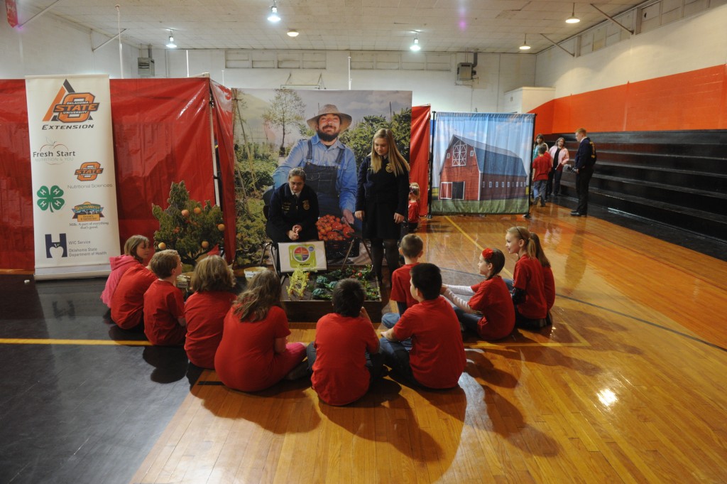 Farm to You interactive learning exhibit for school age children.